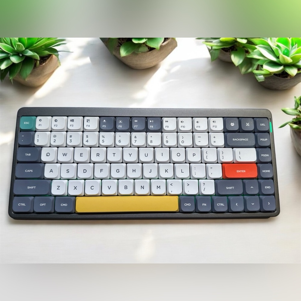 【NuPhy®】
NuPhy Air75
Wireless Low-Profile Mechanical Keyboard (Space Grey)